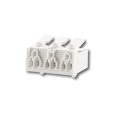 Terminal block 3 poles