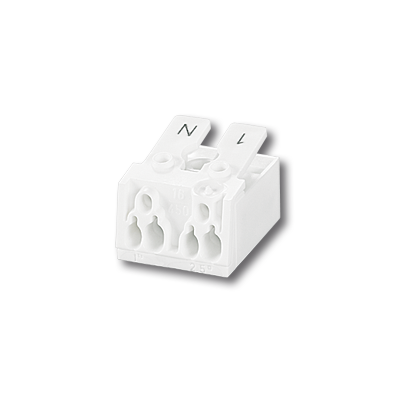 Terminal block 2 poles