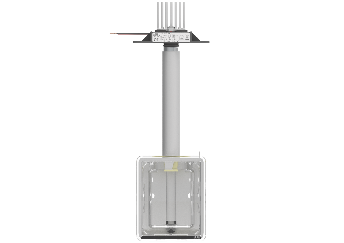 LED oven lamp Square 55x70 Set with LED unit 77.115.8101 und reflector unit 77.638.U201